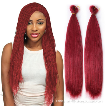 Julianna Bone Straight Hair Color Bundles Two Tone Blonde Burgundy Wholesale 30 Inches Cheapest Attachment Women Bone Straight